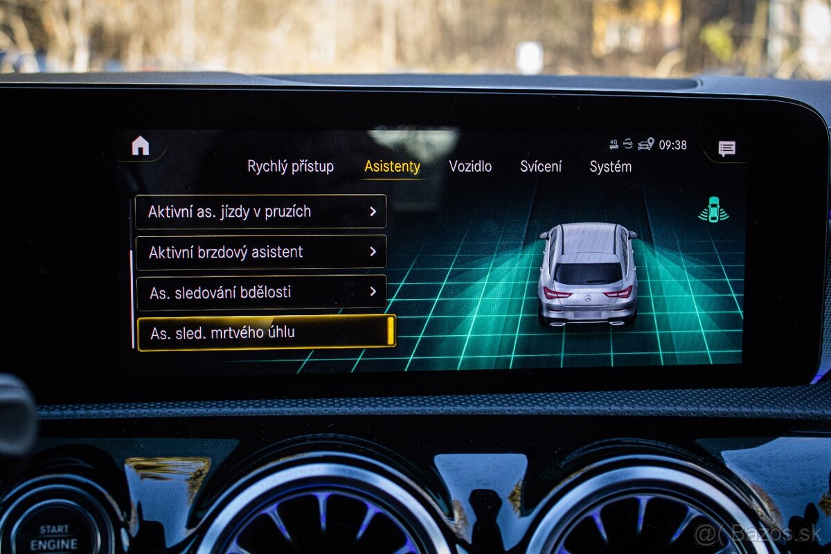 CLA 250e SB AMG, Burmester, Ambient, Servis grátis, SK-auto - 16