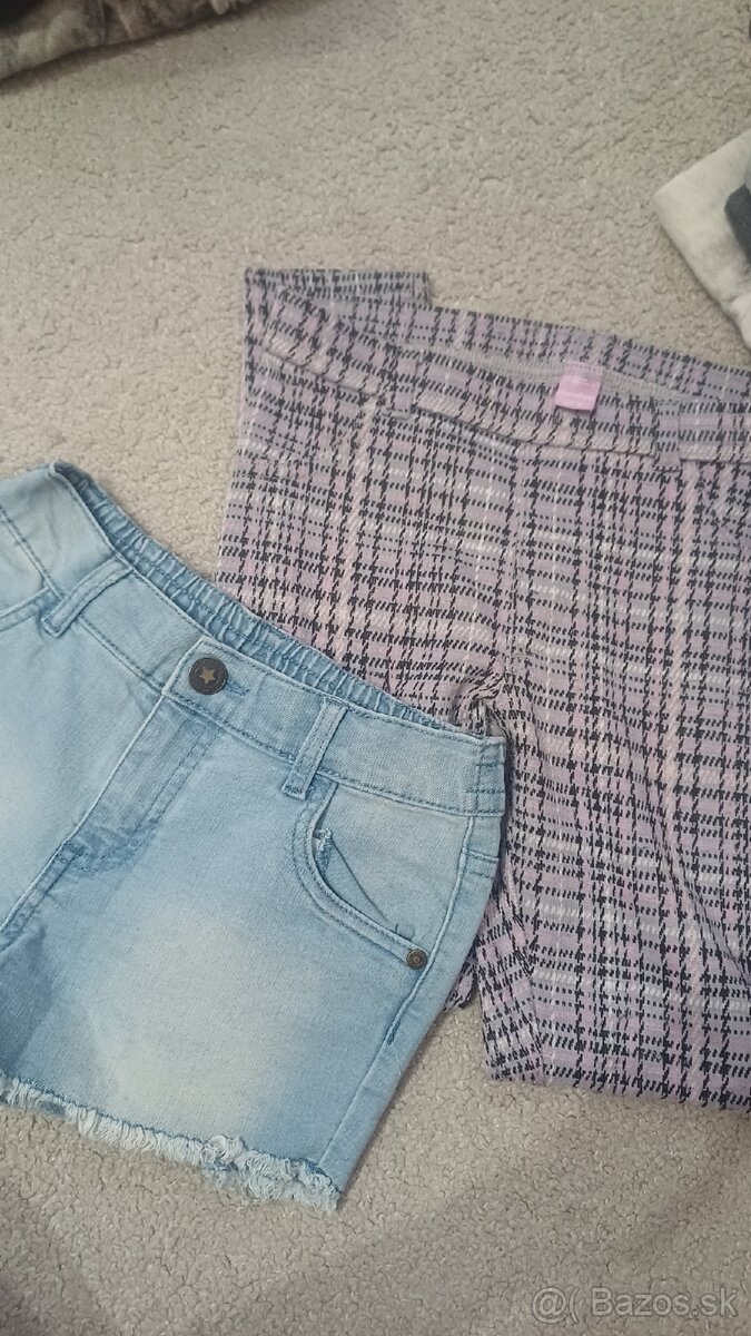 Balík oblečenia dievčatko 122-128 27ks - 16