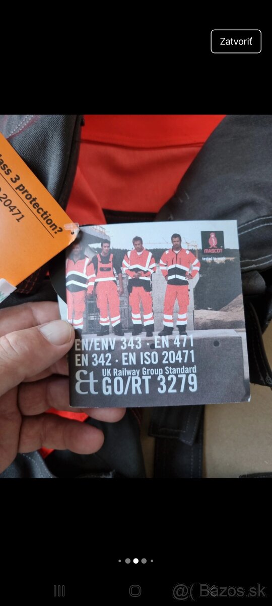 Pracovné nohavice Mascot Safe - 16