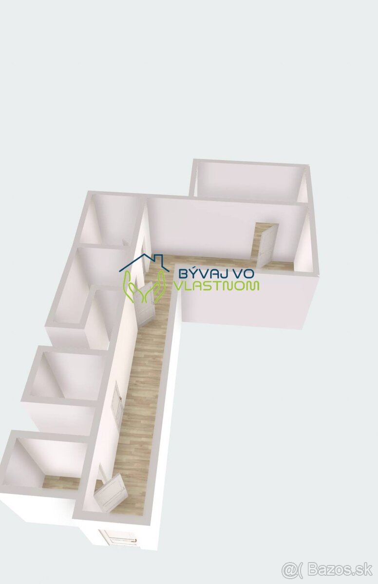 NA PREDAJ 3 izbový byt v Moldave nad Bodvou - 16
