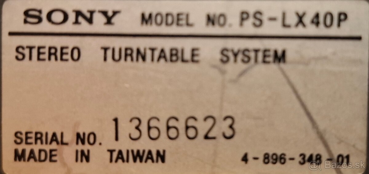 Predám gramo Fisher a Sony - 16