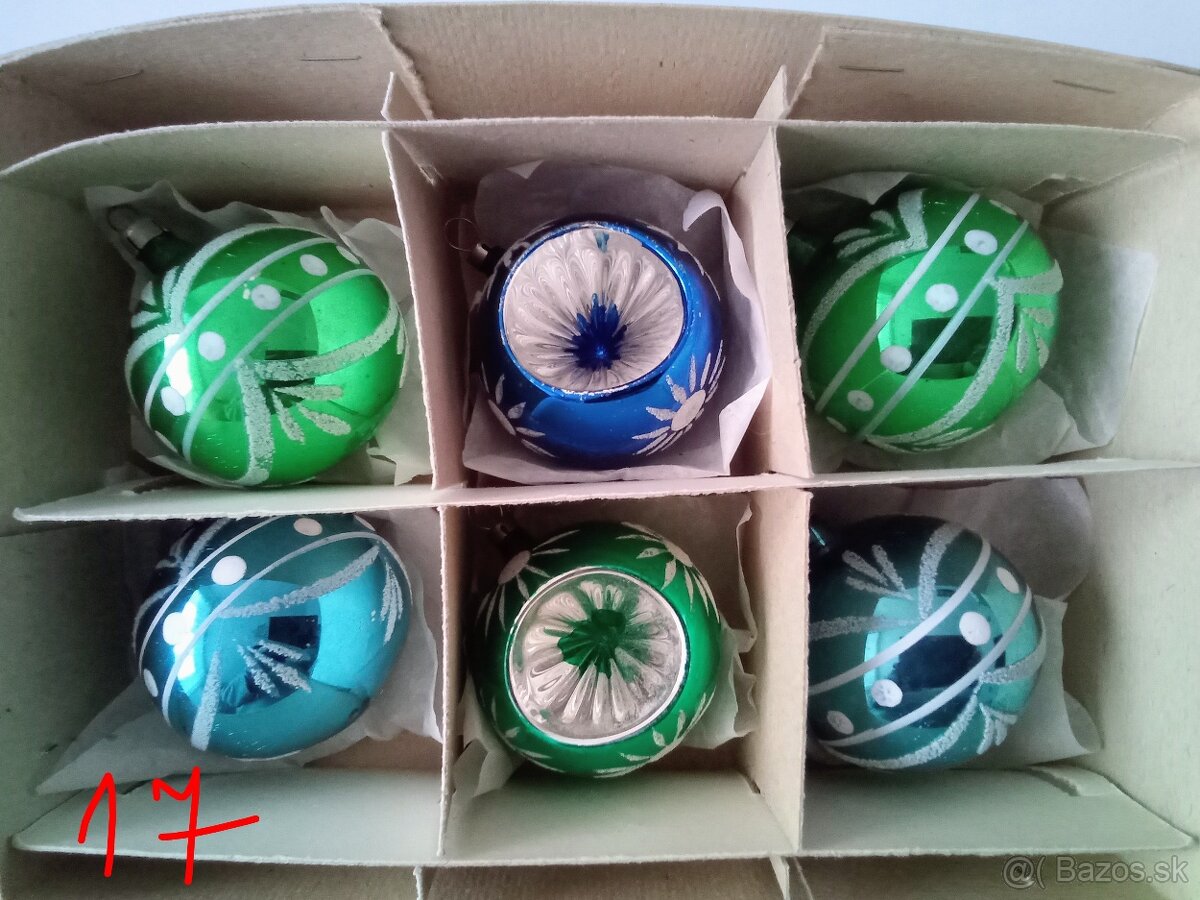 Starodávné vánoční ozdoby - vianočné ozdoby - 16