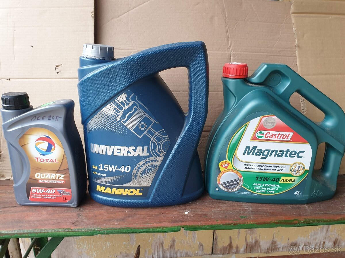 Motorovy olej + Filter Prislušenstvo - 16