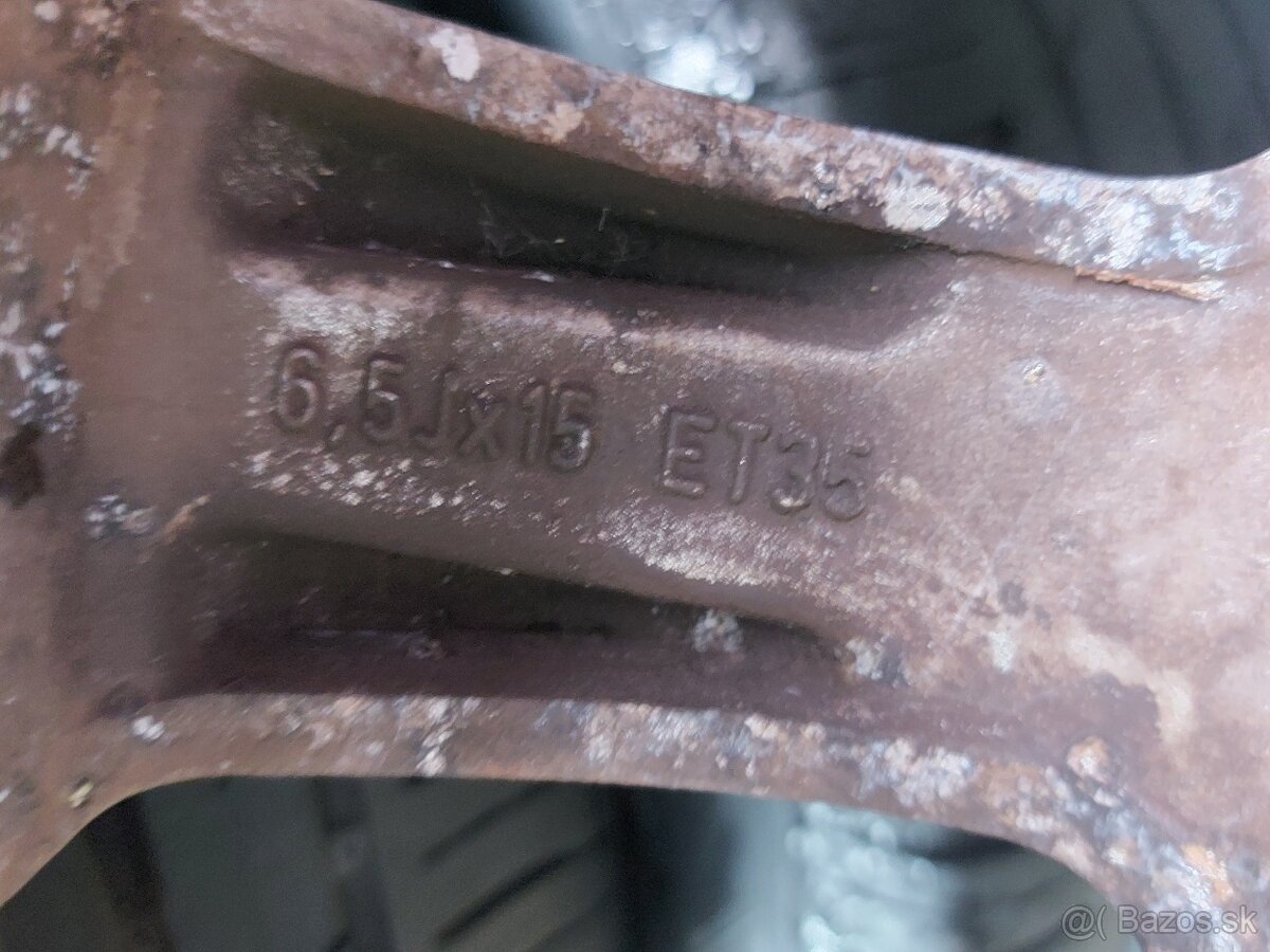 Zimní ALU BORBET OPEL R15 s pneu METEOR WINTER 185/55 R15 - 16