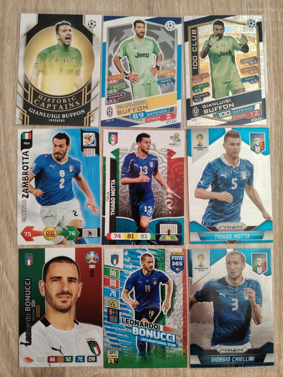 Legendy - futbalové kartičky - 16