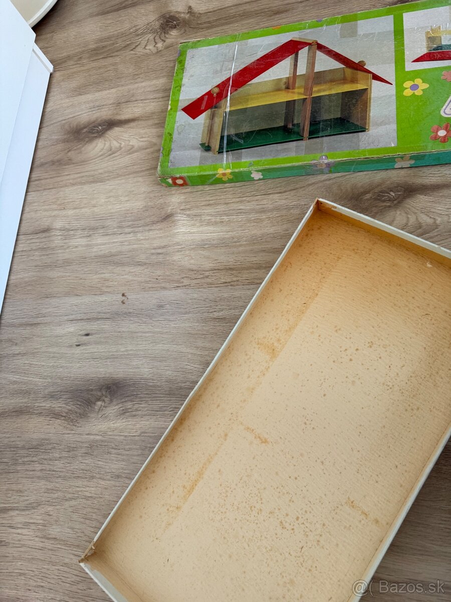 Retro drevený domček Tofa - 16