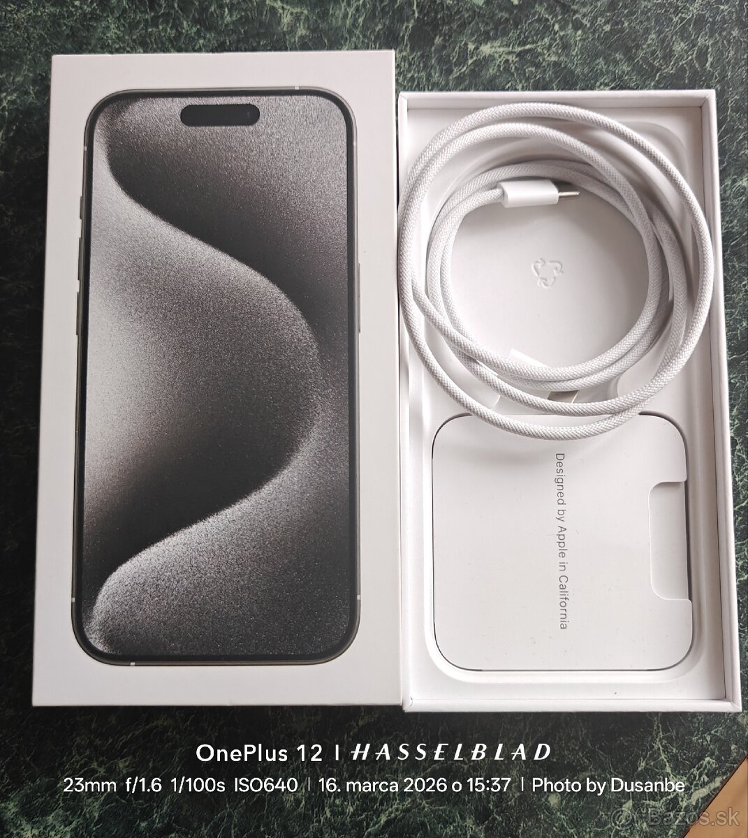 iPhone 15 Pro 128GB White Titanium - 16