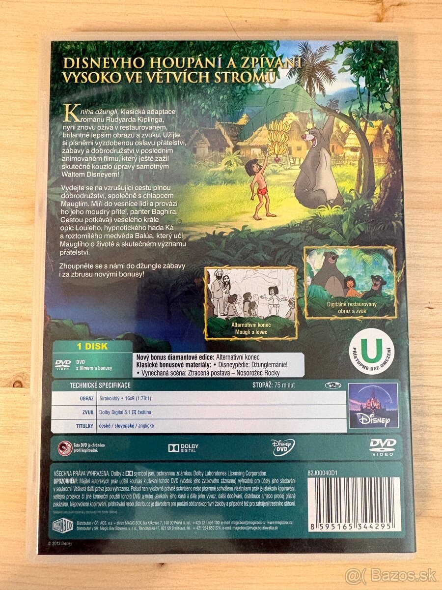 DVD filmy po 2 EUR / KS - 16