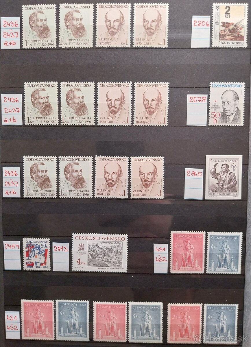 Známky ČSR – 3 - 16