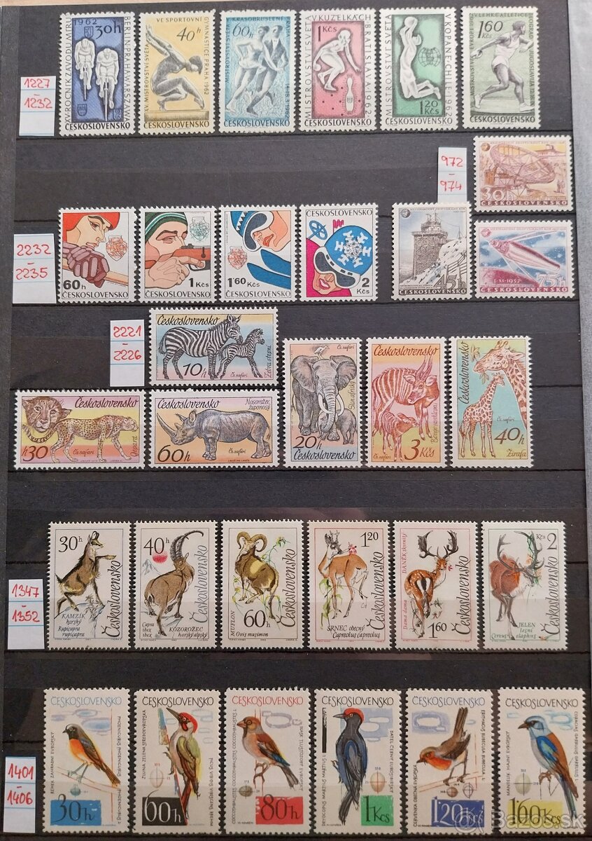 Známky ČSR – 4 - 16