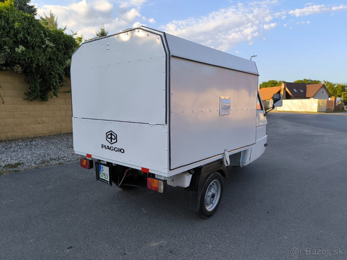 Piaggio ape Tm 200 pojazdný stánok prosseco káva - 16