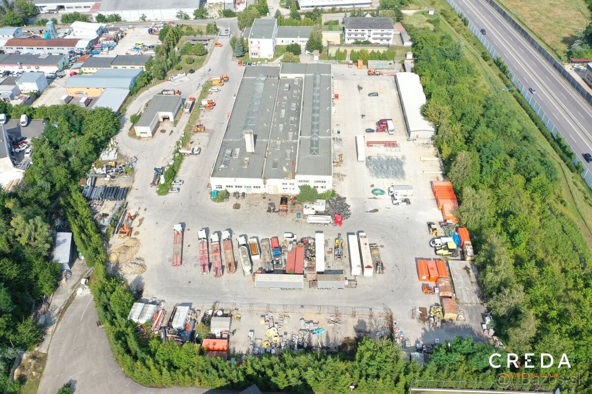 CREDA | predaj priemyselný areál, Nitra, Murgašova - 16