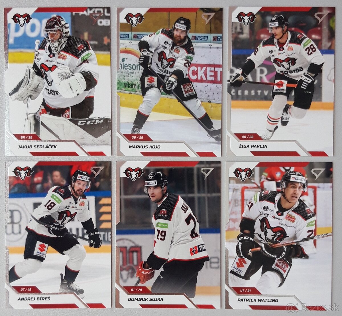 Hokejové kartičky TIPOS EXTRALIGA 25/26 - HC 05 B.BYSTRICA - 16