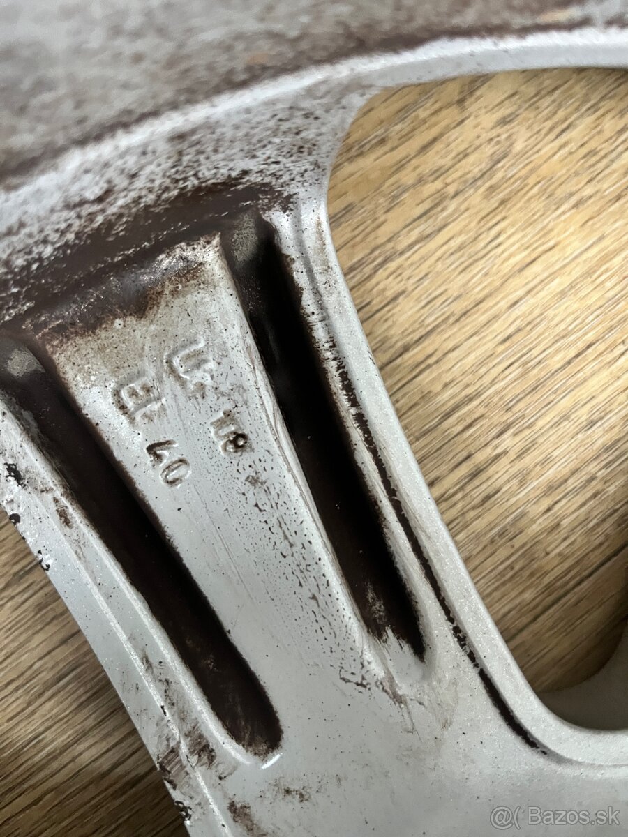 Hliníkové disky R17 5x108 zimné gumy - 16