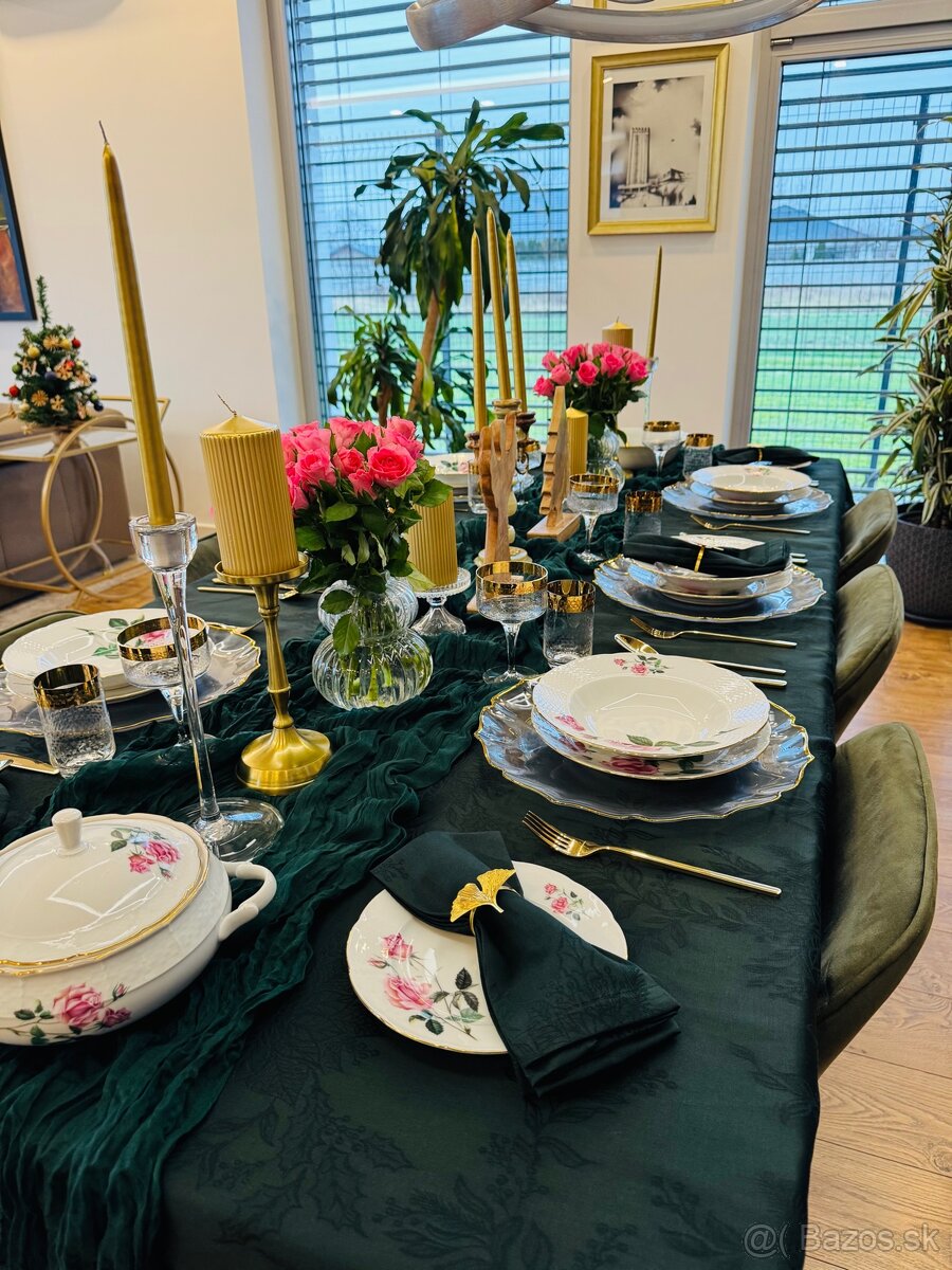 Krásna Československá obedová súprava Thun - 16