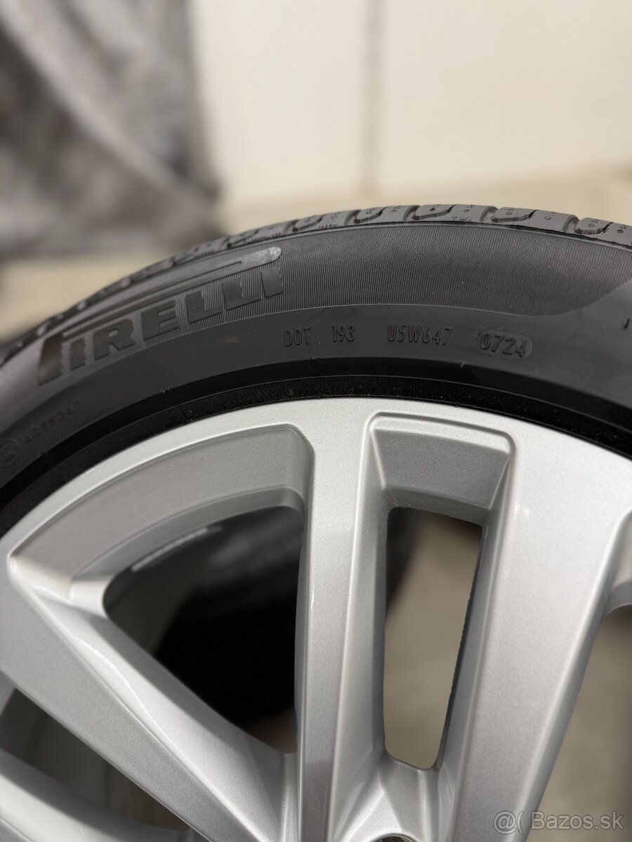 Nepoužitá letná sada Audi A6 C8 - 5x112 R18 , 225/55/18 - 16