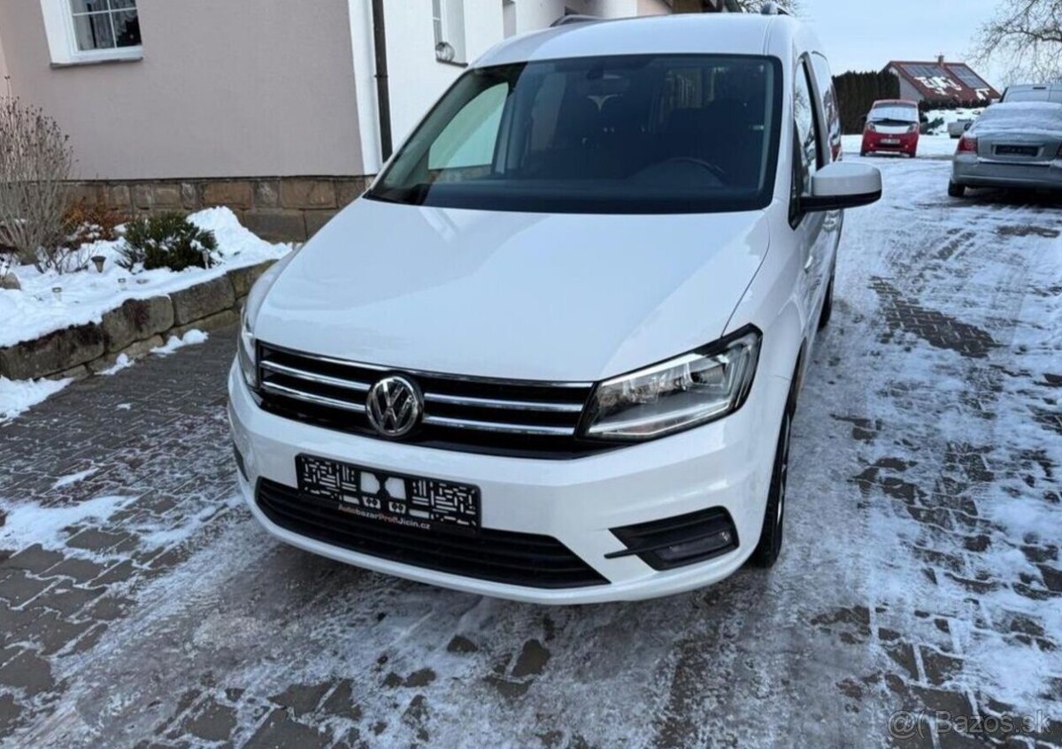 Volkswagen Caddy 2,0TDi MAXI 1Majite,2x šoupačk nafta - 16