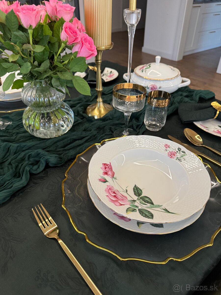 Krásna Československá obedová súprava Thun - 16