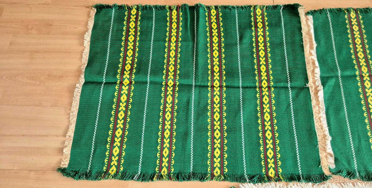 Tkane obrusky, prestieranie, preberanie - 16