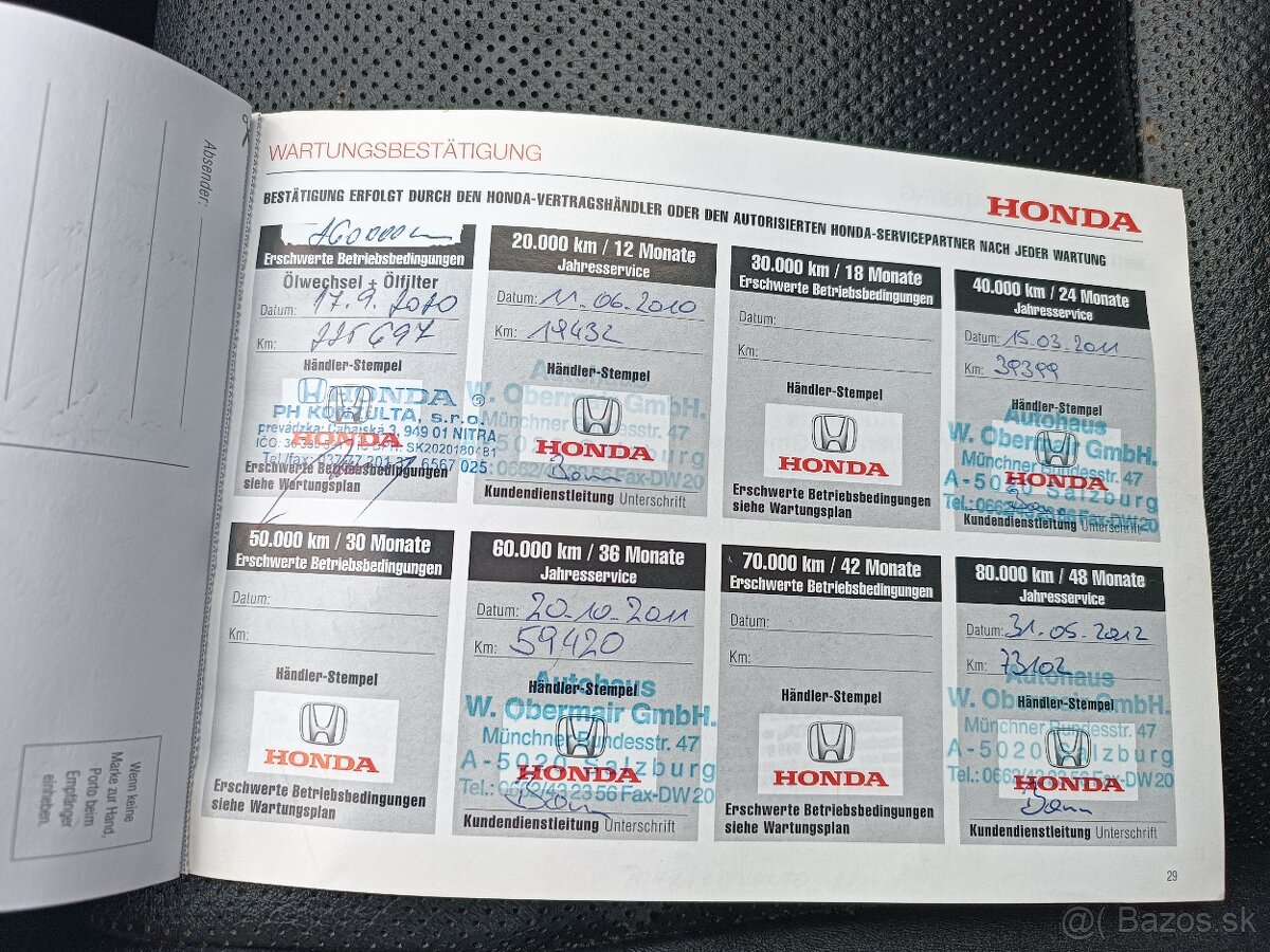 HONDA ACCORD 2.2 DIESEL PLNÁ VÝBAVA - 16