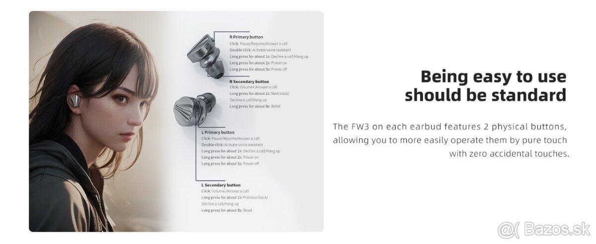 FiiO FW3 Interstellar Gray - 16