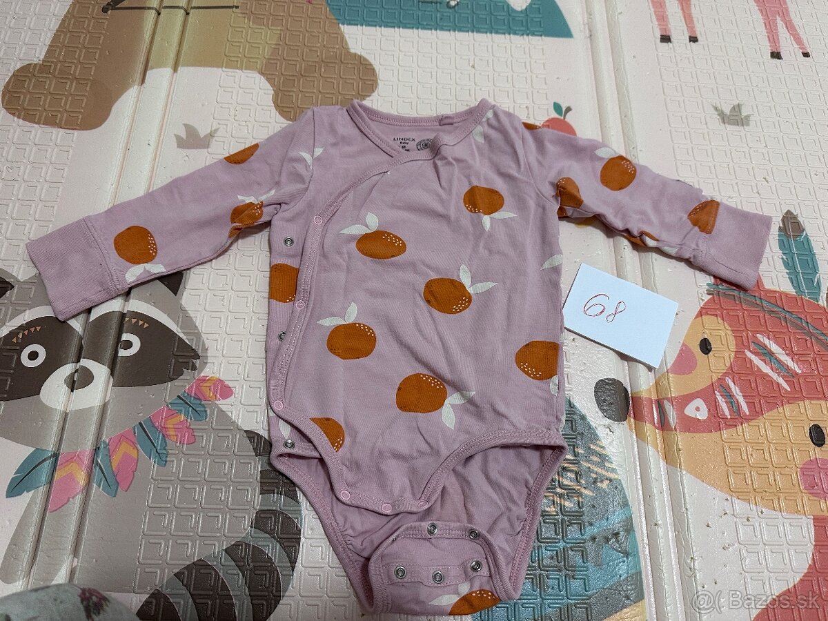 Lindex balik 62-68 body, pyzamka cca 45ks - 16