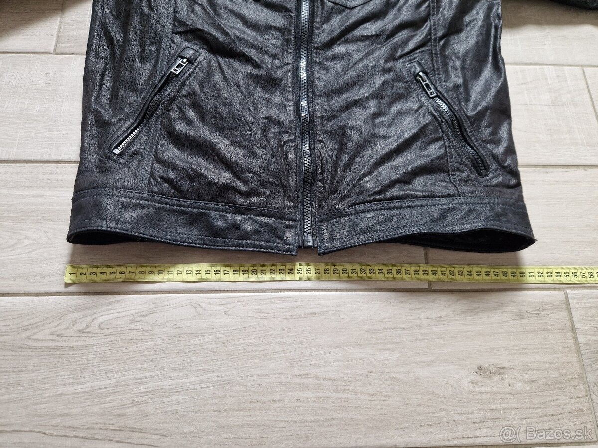 Pánská kožená bunda Angelo Litrico velikost S 1167 - 16