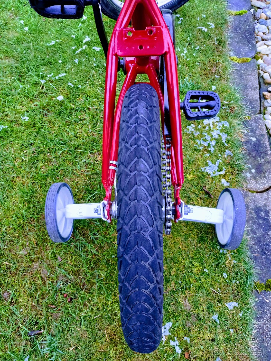 Detský bicykel s pomocnými kolieskami-Kenzel - 16