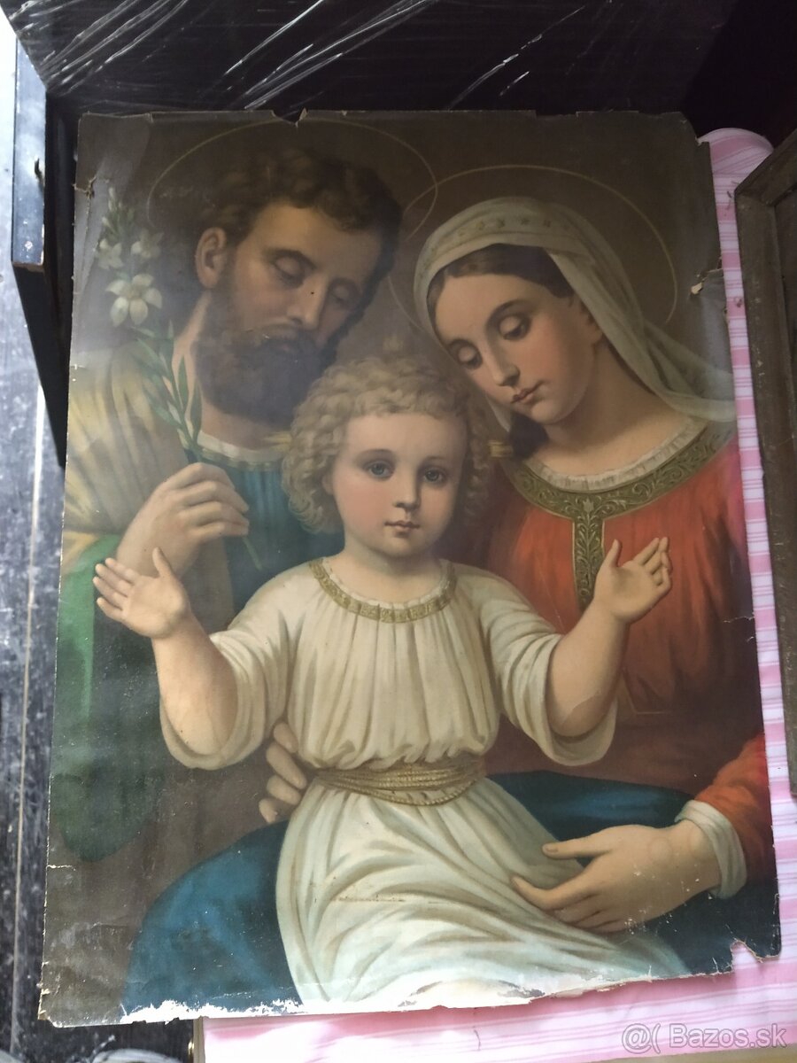 Soubor svatých obrazů / obrázků , plakátů - 16