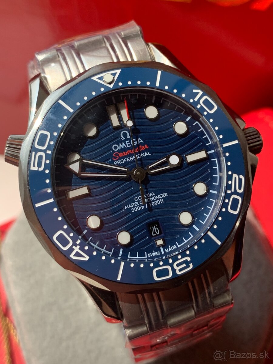 Omega Seamaster Diver, Nové, 42mm, Modré - 16