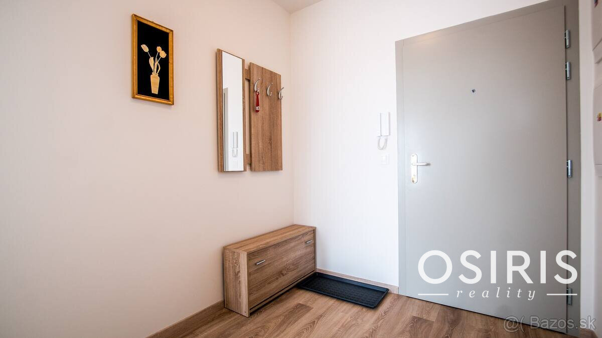 Na prenájom zariadený 2i byt s balkónom v novostavbe 2023, O - 16