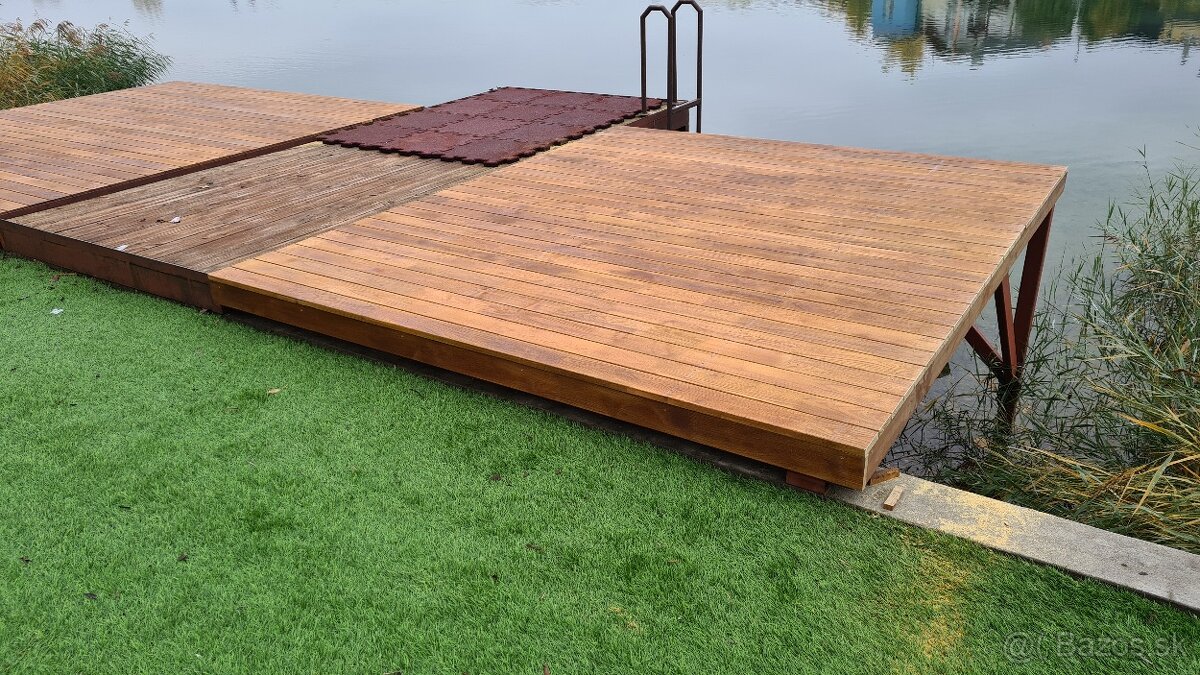 Agátová terasová doska - 16