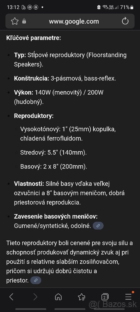 JAMO CORNET 195 - 16