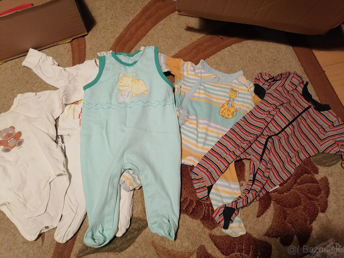 Balíky detského oblečenia do veľkosti 80 - 16