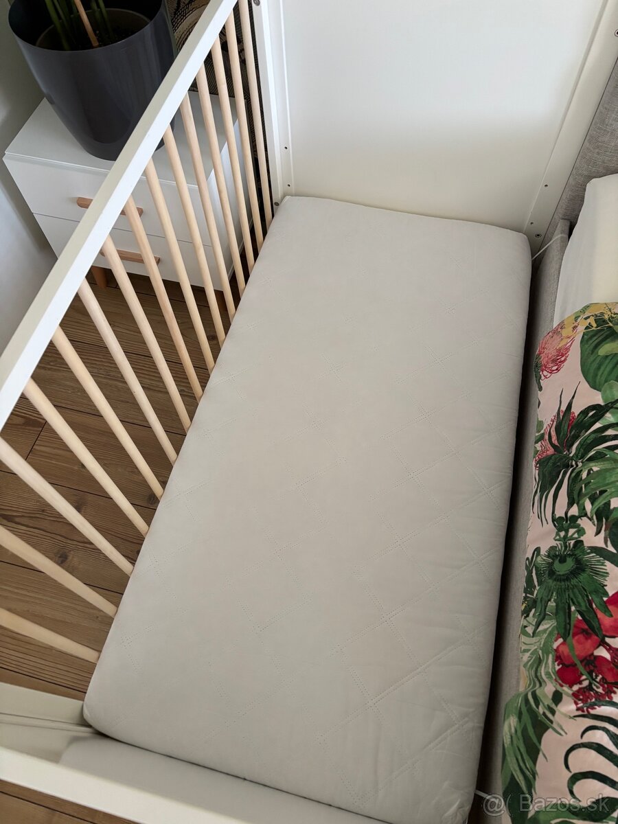 Kinderkraft drevena postielka nico - 16