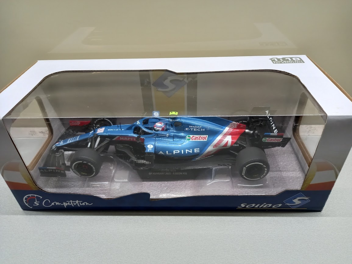 3X F1 PIASTRI OCON ALONSO SOLIDO 1:18 - 16