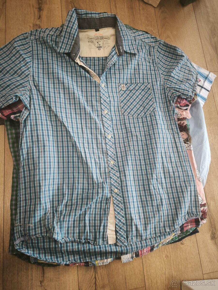 Predám pánske košele tričká - 16