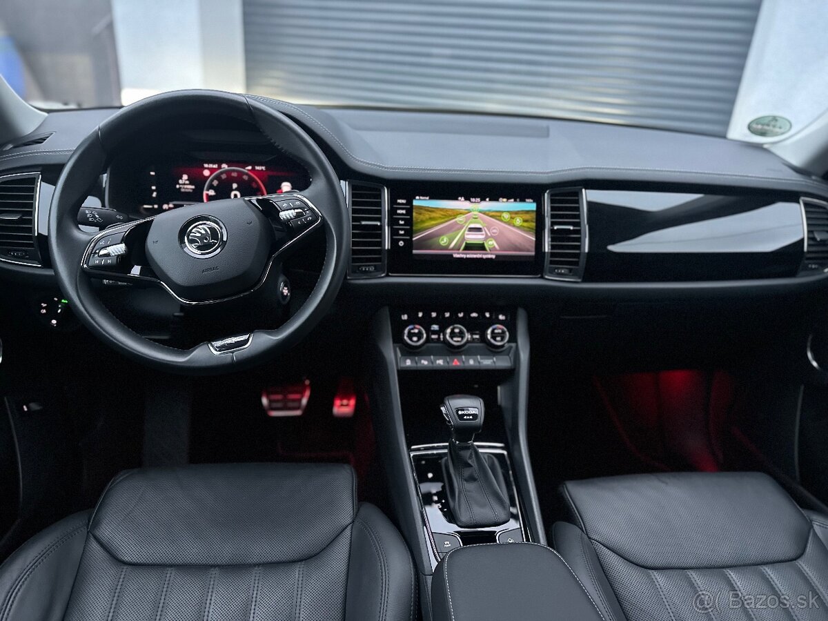 ŠKODA KODIAQ 4x4 Laurin&Klement 2.0TDI 147KW VYHŘ.SKLO m2023 - 16