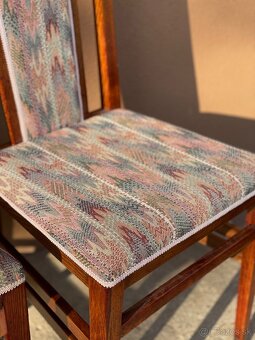 Art deco set 4 stoličky + stôl - 16