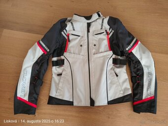 Dámska moto bunda CLOVER  HYPERBLADE WP black/grey - 16