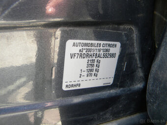 Citroen C5 2,0 HDI,103 KW, - 16