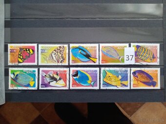 Poštové známky č.472 - AFRIKA II. - 20 sérií - 16