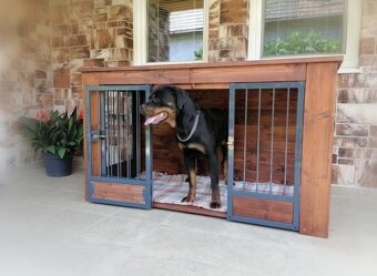 Drevená klietka pre psa - 16