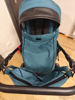 Seeba Art tmavozeleny kočík 2kombinacia - 16