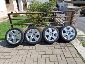 Audi R16 disky 7J ET31 + pneu 205/45 r16 - 16