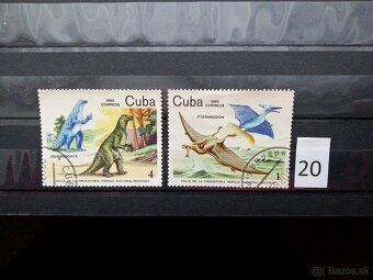 Poštové známky č.424 - FAUNA SVETA I. - 20 ks sérií - 16