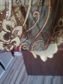 Spoločenské šaty zlaté - 16