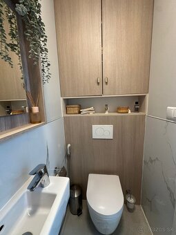 Na prenájom kompletne zariadený 3-izbový s terasou a garážov - 16