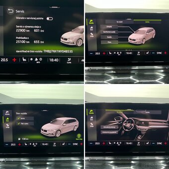 Skoda Octavia 4 2022 2.0tdi 110kw dsg matrix 1.majiteľ - 16