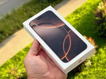 Apple iPhone 16 Pro Max 256GB Desert, nový, komplet, záruka - 16